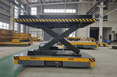 Scissor Lift Transfer Cart for Steel Coils